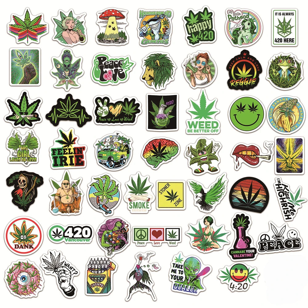 Green Vibes Sticker