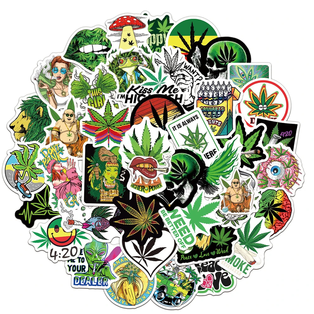 Green Vibes Sticker