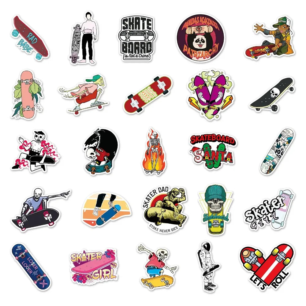 Skater Sticker