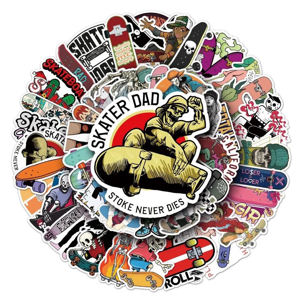Skater Sticker