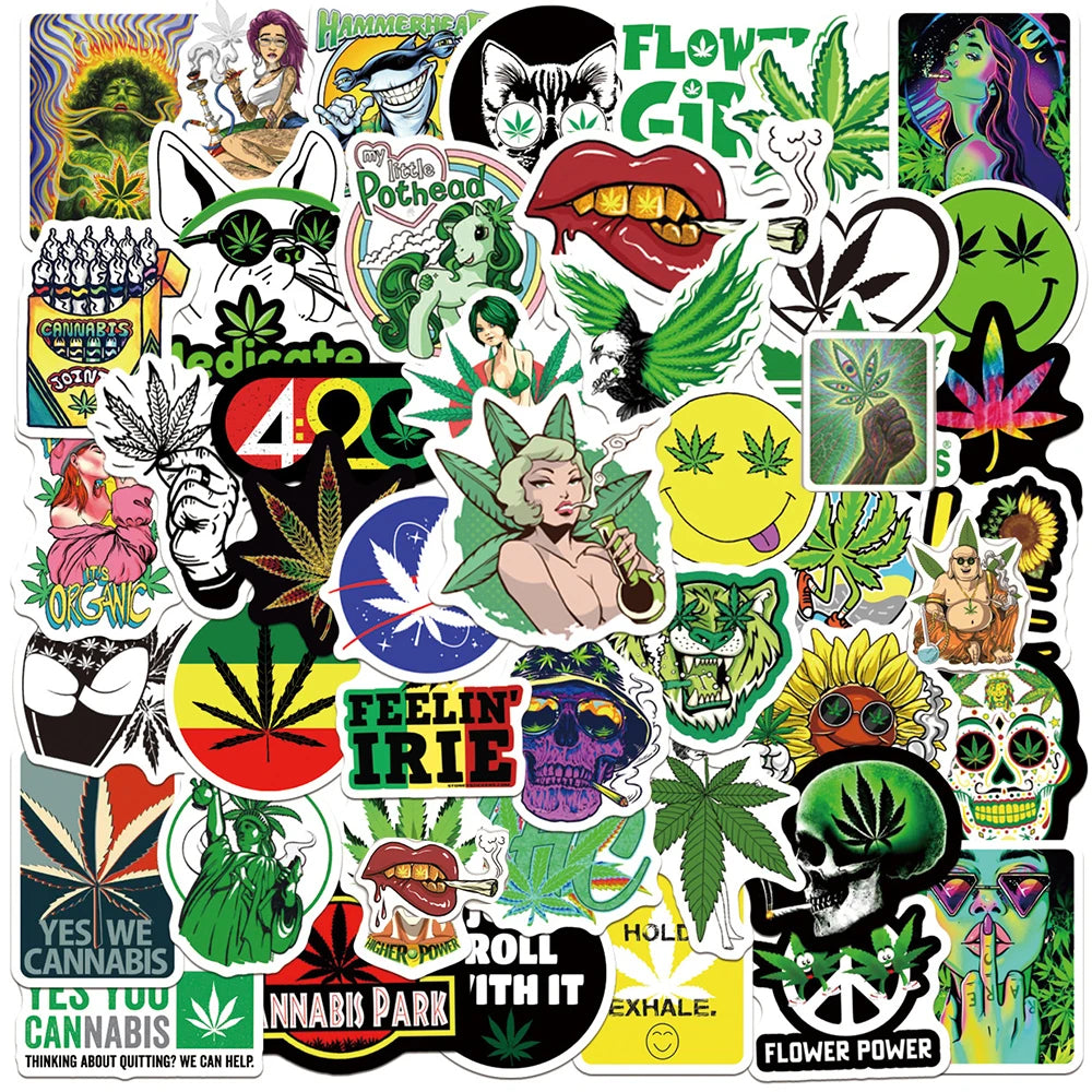 Green Vibes Sticker