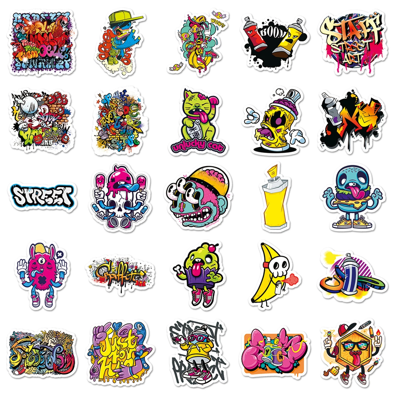 Graffiti Dreams Sticker Set