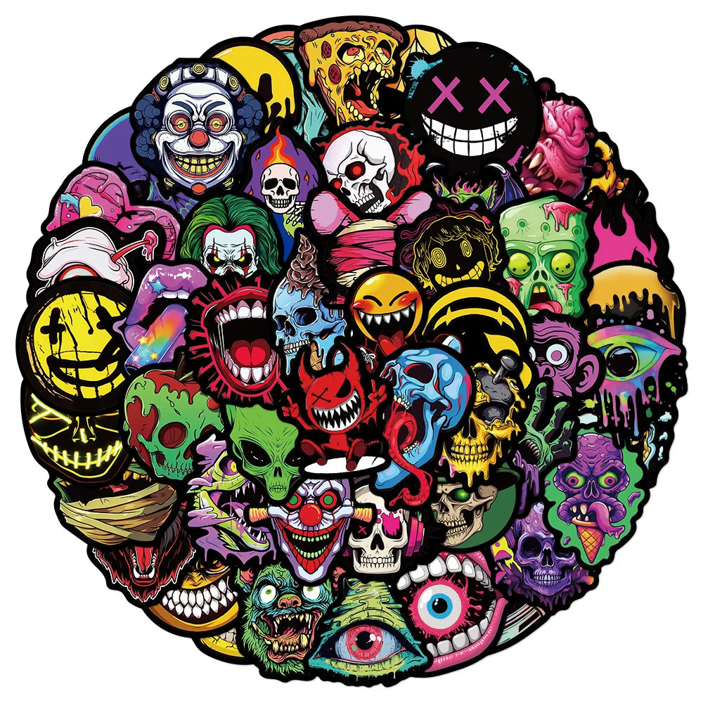 Psycho Vibes Sticker
