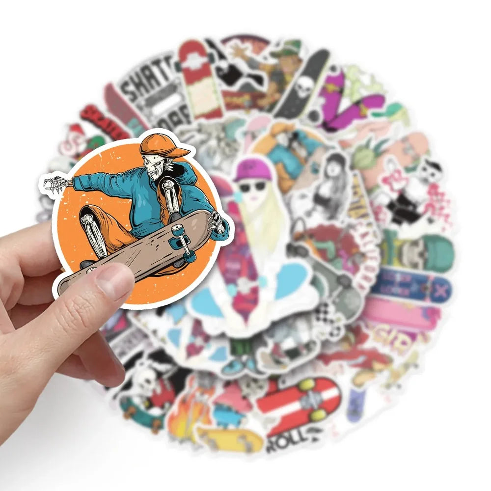 Skater Sticker