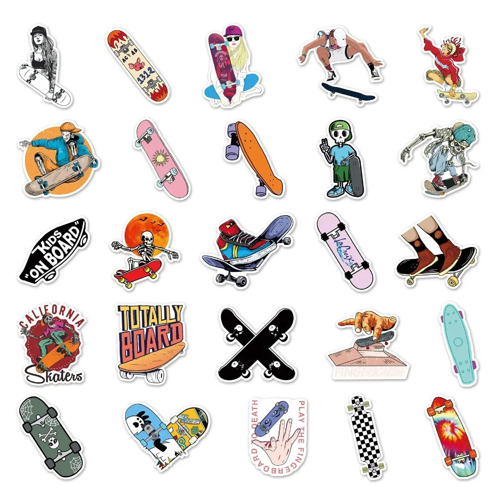 Skater Sticker